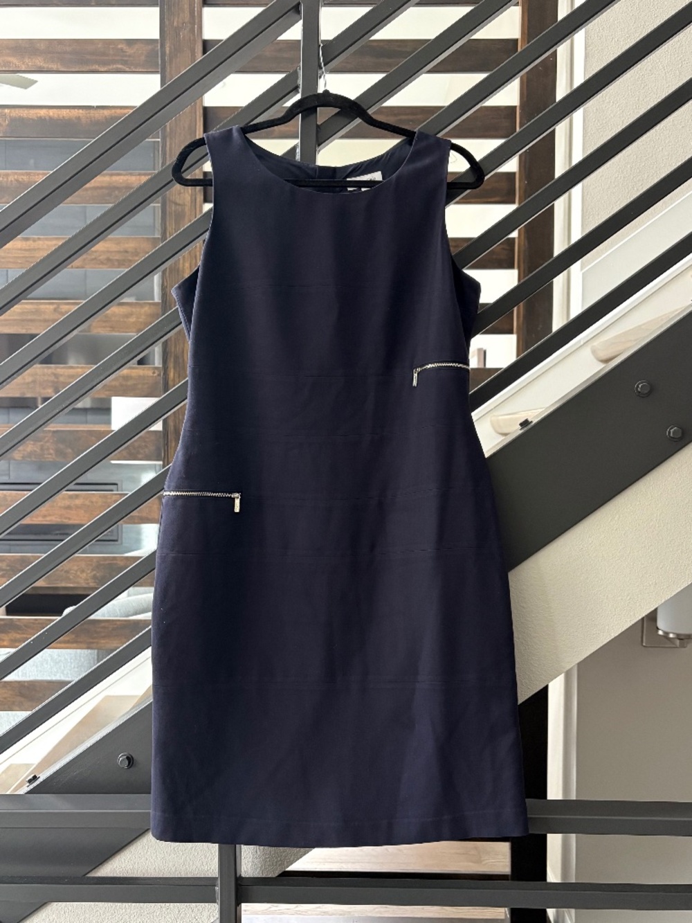 Calvin Klein Women’s Navy Zip Dress
